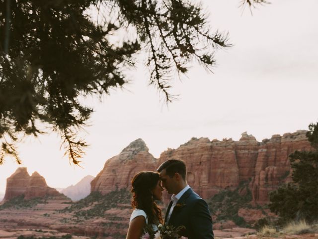 Tyson and Brittany&apos;s Wedding in Sedona, Arizona 26