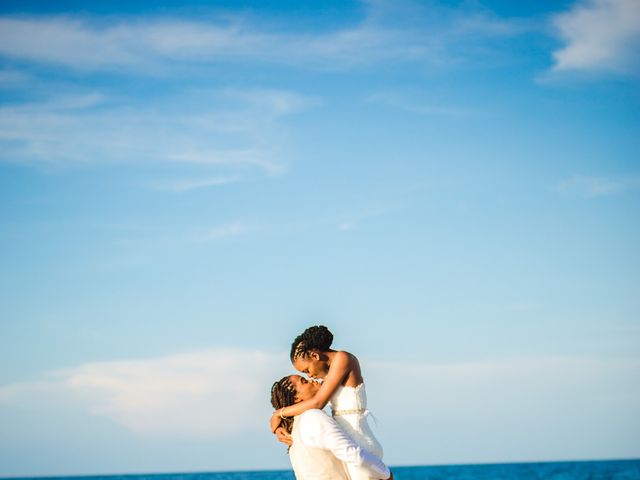 Stefan and Arkalia&apos;s Wedding in Silver Sands, Jamaica 1