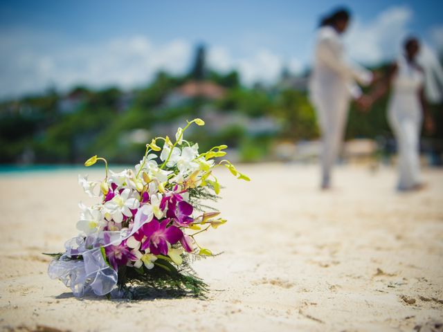 Stefan and Arkalia&apos;s Wedding in Silver Sands, Jamaica 11
