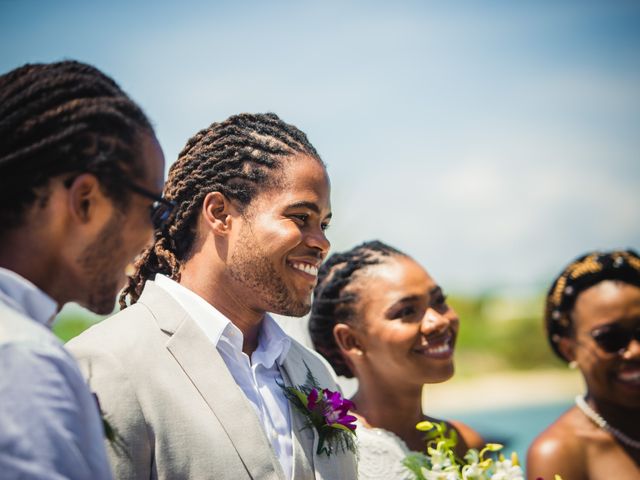 Stefan and Arkalia&apos;s Wedding in Silver Sands, Jamaica 14
