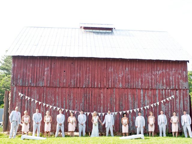 Kelly and Will&apos;s Wedding in Woodlawn, Tennessee 20