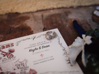 The wedding of Kayla and Dean 1