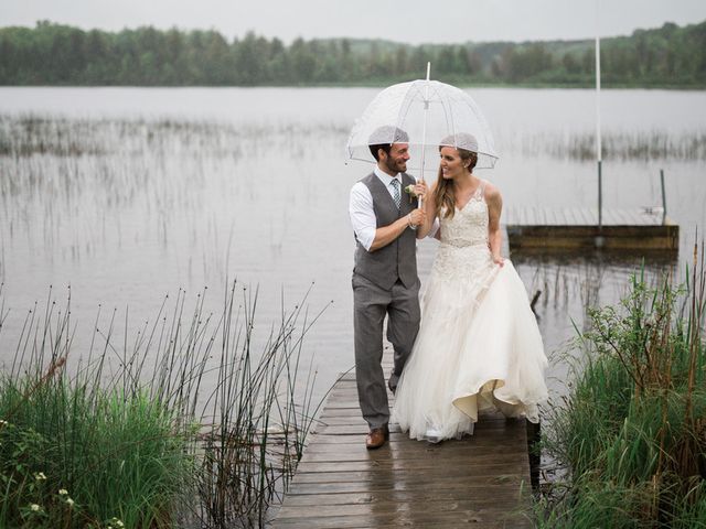 Erica and Eric's Wedding in Newberry, Michigan 15