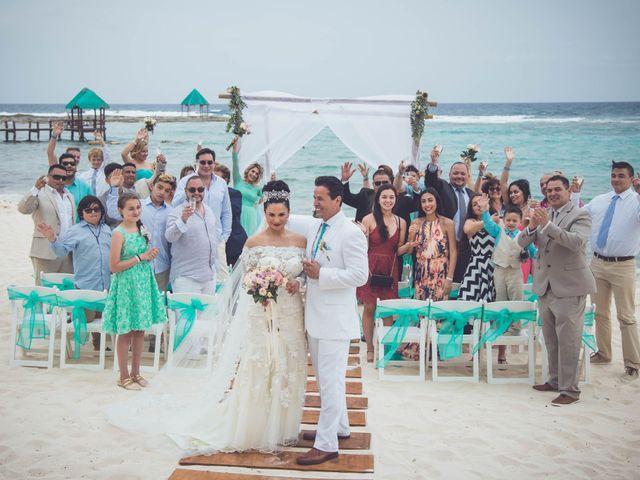 Joey and Claudia&apos;s Wedding in Akumal, Mexico 17