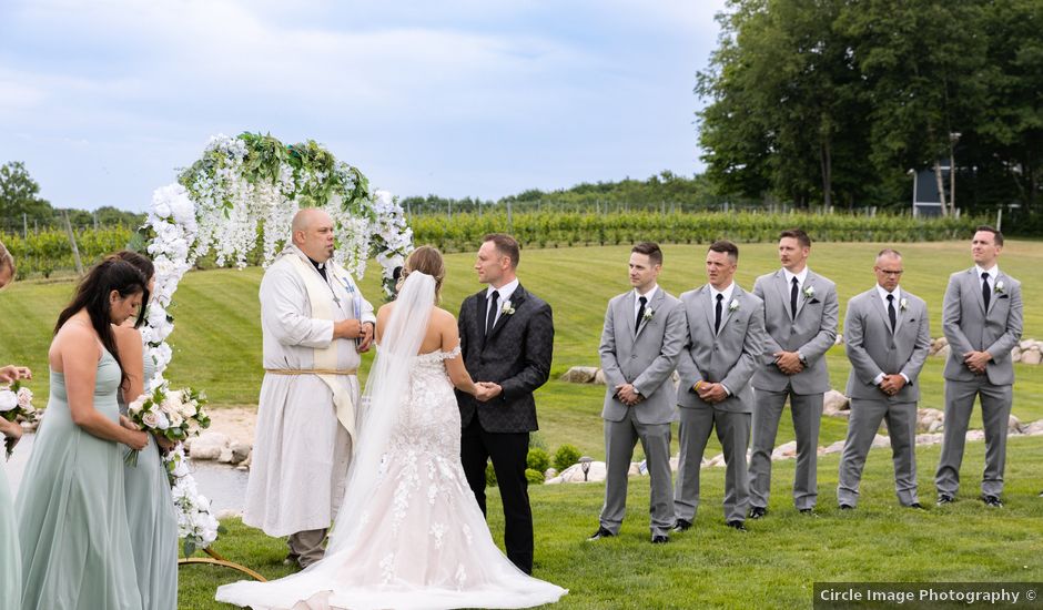 Danielle and David's Wedding in Northport, Michigan