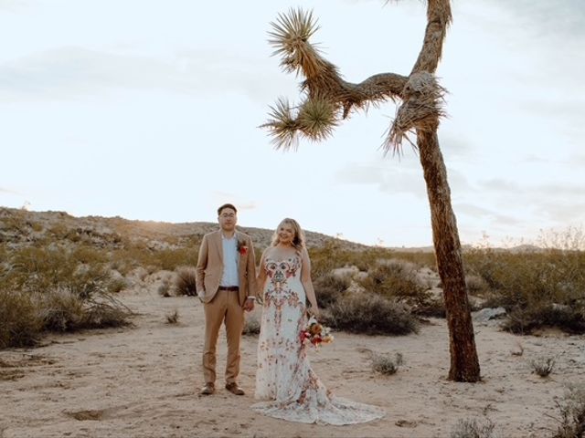 Joseph  and McKenzie 's Wedding in Joshua Tree, California 16