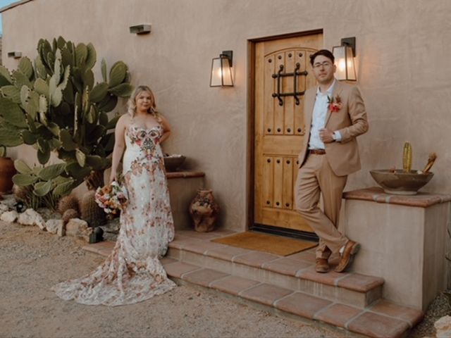 Joseph  and McKenzie 's Wedding in Joshua Tree, California 17