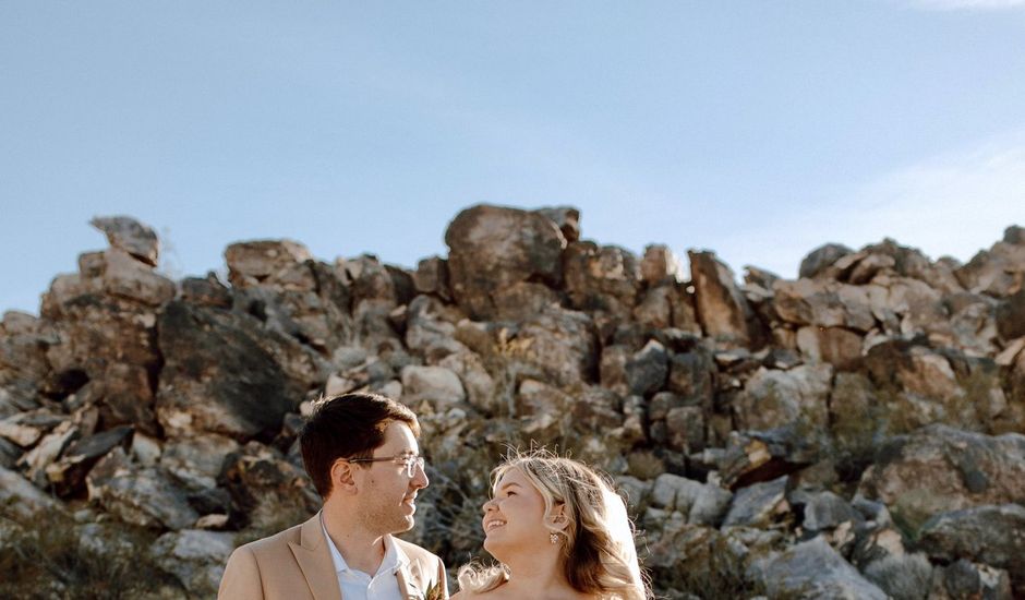 Joseph  and McKenzie 's Wedding in Joshua Tree, California