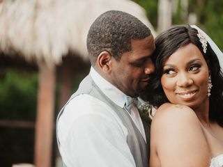 The wedding of Shardae and Terrell