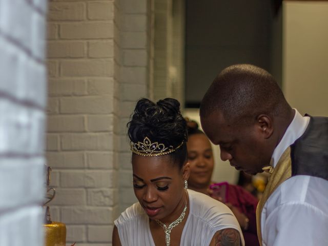 Tee Akins and Tee Royal&apos;s Wedding in Forest Park, Georgia 19