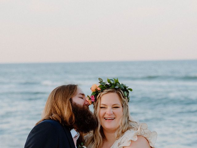 Brian and Ali&apos;s Wedding in Kitty Hawk, North Carolina 14