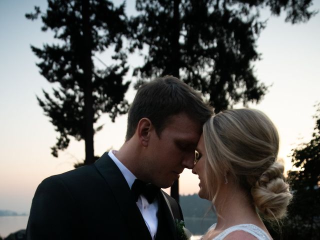 Justin and Amy&apos;s Wedding in Bainbridge Island, Washington 25