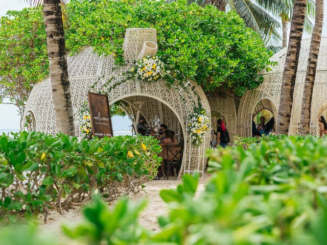 Justin and Michelle&apos;s Wedding in Playa del Carmen, Mexico 16