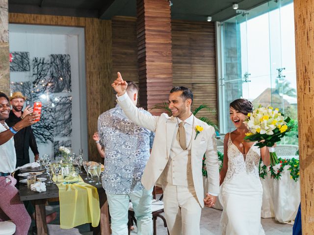 Justin and Michelle&apos;s Wedding in Playa del Carmen, Mexico 30