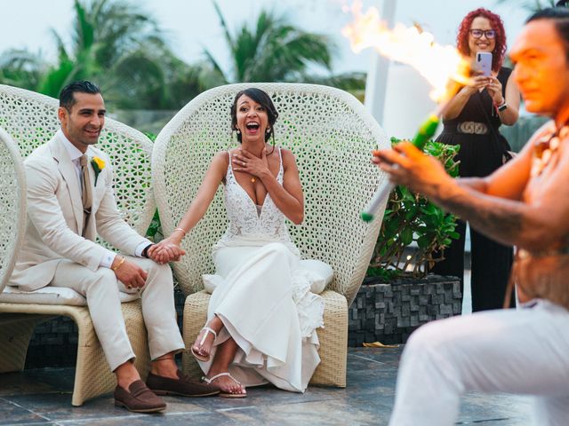 Justin and Michelle&apos;s Wedding in Playa del Carmen, Mexico 34
