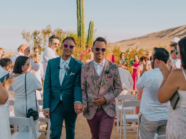 Kyle and Brock&apos;s Wedding in Palm Springs, California 17