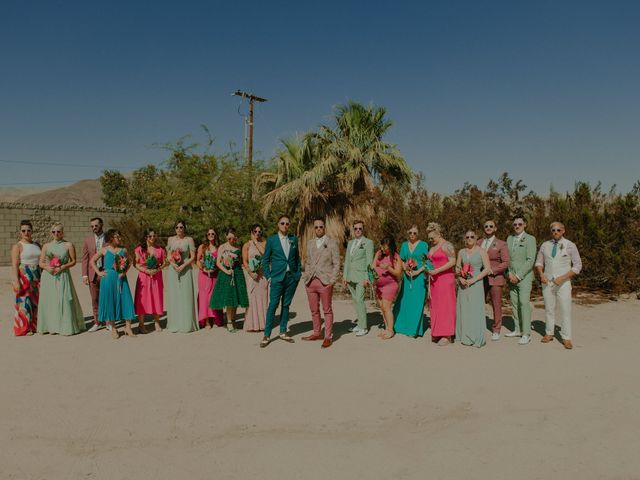 Kyle and Brock&apos;s Wedding in Palm Springs, California 38