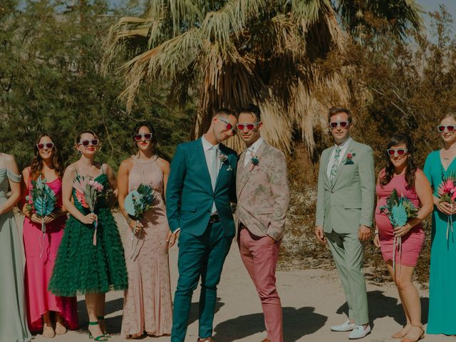 Kyle and Brock&apos;s Wedding in Palm Springs, California 39