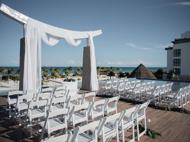 Kristofer and Allie's Wedding in Cancun, Mexico 44