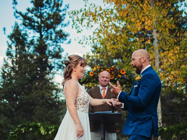 Jake and Dana&apos;s Wedding in Evergreen, Colorado 24