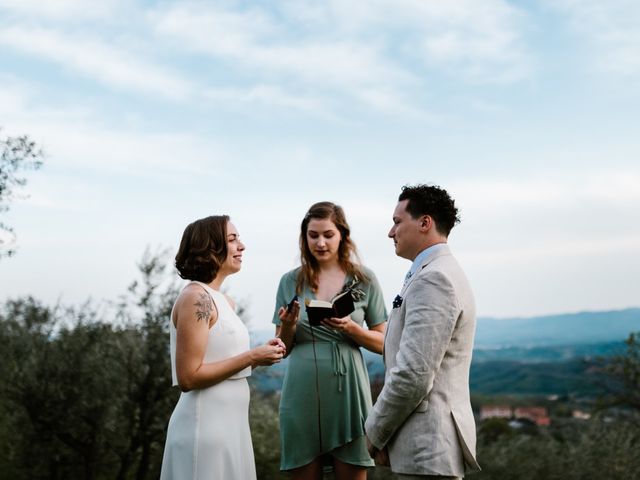 Will and Sara&apos;s Wedding in Arezzo, Italy 25