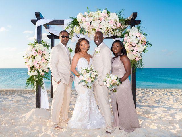 Craig and Tanisha&apos;s Wedding in Grace Bay, Turks and Caicos 27