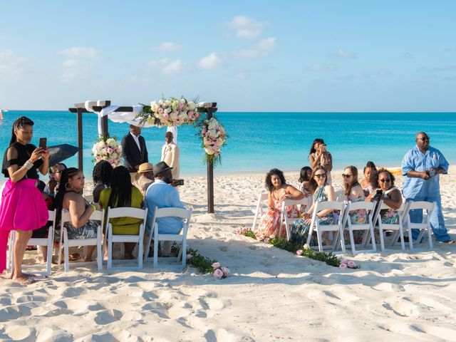 Craig and Tanisha&apos;s Wedding in Grace Bay, Turks and Caicos 17