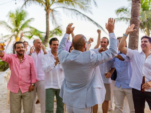 Gabriel and Shinkari&apos;s Wedding in Playa del Secreto, Mexico 32