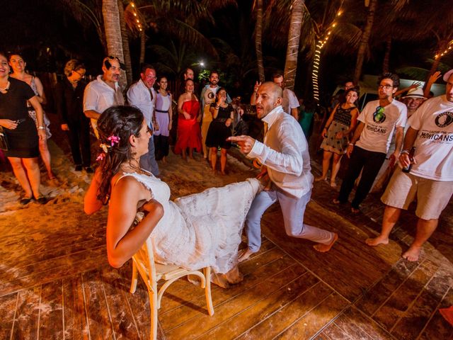 Gabriel and Shinkari&apos;s Wedding in Playa del Secreto, Mexico 45