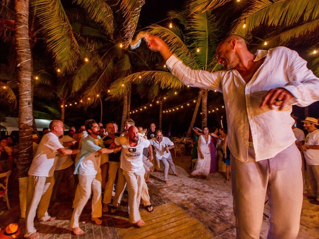 Gabriel and Shinkari&apos;s Wedding in Playa del Secreto, Mexico 52