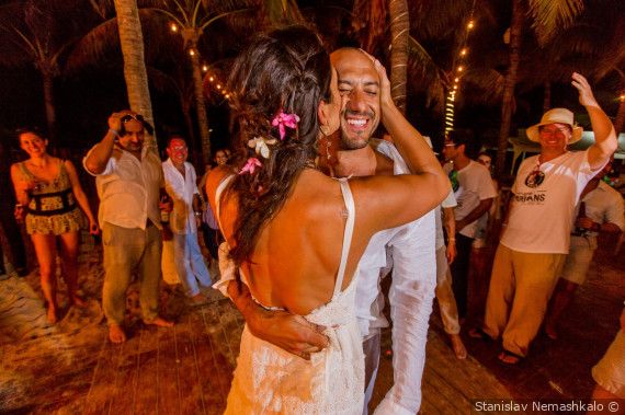 Gabriel and Shinkari&apos;s Wedding in Playa del Secreto, Mexico 30