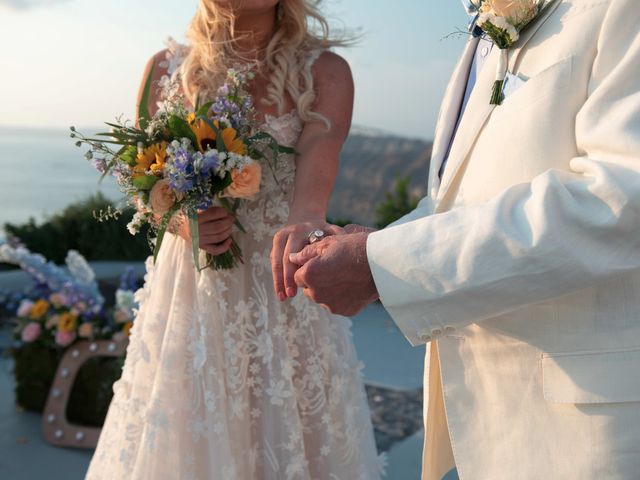 Richard and Eleni&apos;s Wedding in Santorini, Greece 2