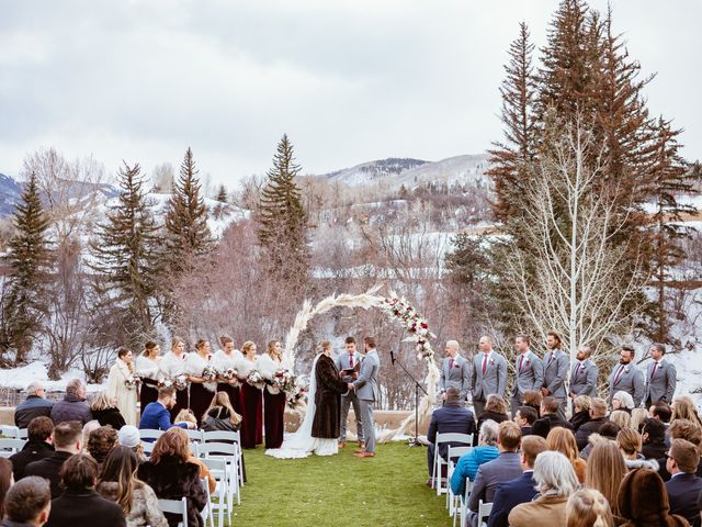 Brian and Kerri&apos;s Wedding in Avon, Colorado 36