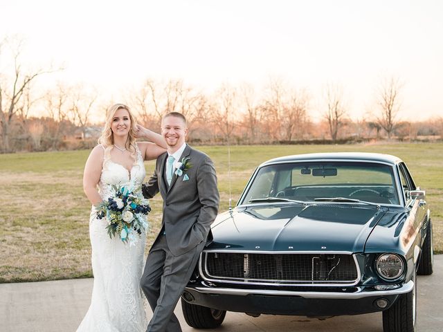 Tyler and Faith&apos;s Wedding in Simonton, Texas 17