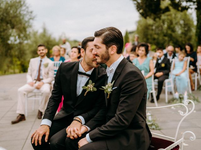 Nicola and Andrea's Wedding in Siena, Italy 51