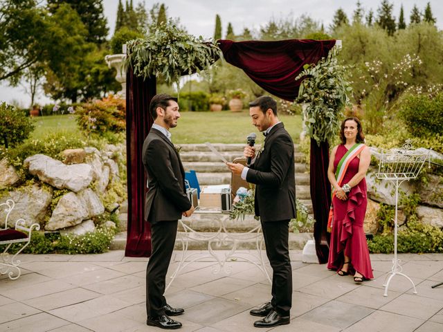 Nicola and Andrea's Wedding in Siena, Italy 53