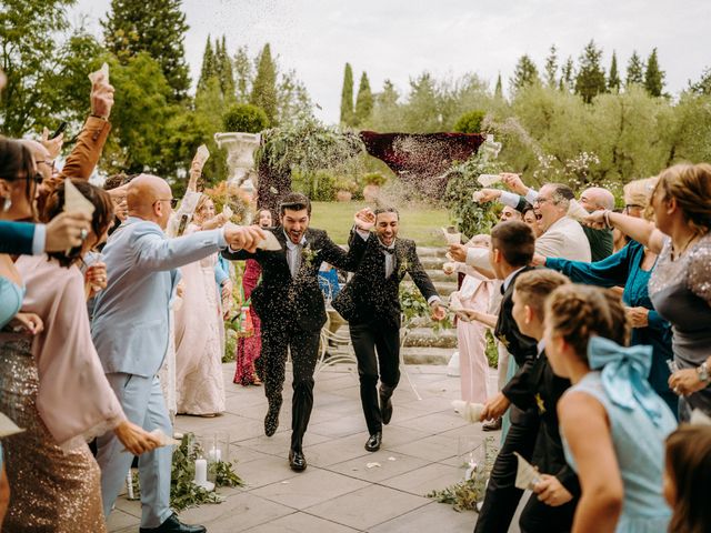 Nicola and Andrea's Wedding in Siena, Italy 59