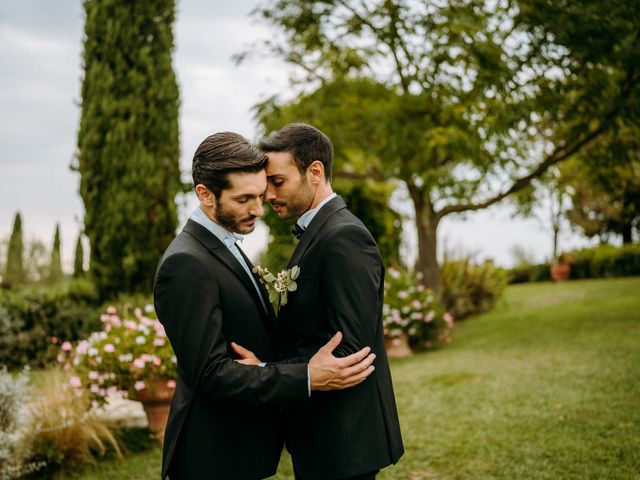 Nicola and Andrea's Wedding in Siena, Italy 62