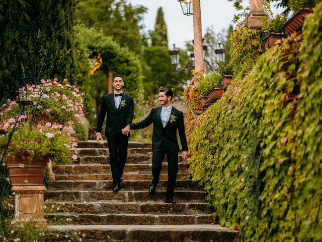 Nicola and Andrea's Wedding in Siena, Italy 65