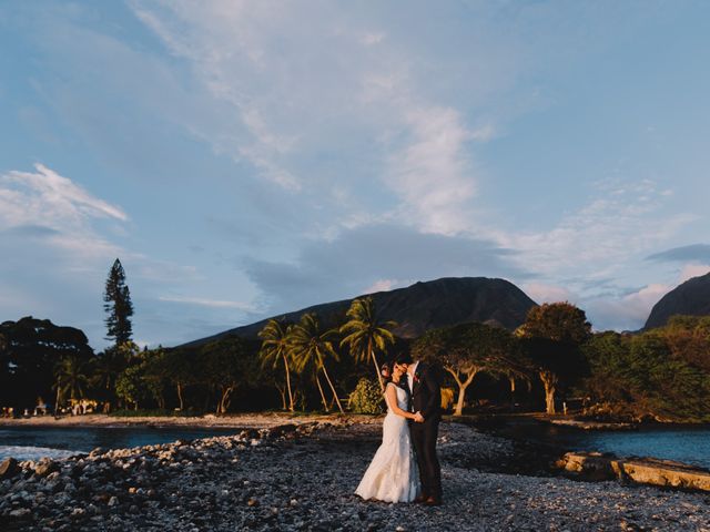 Raitis and Kim&apos;s Wedding in Lahaina, Hawaii 53