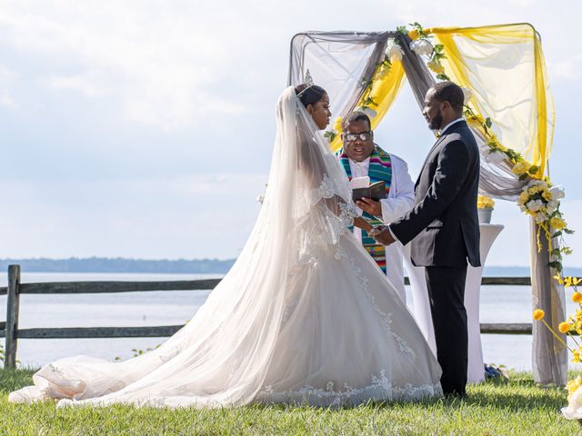 Davon and Brittany&apos;s Wedding in Chestertown, Maryland 19