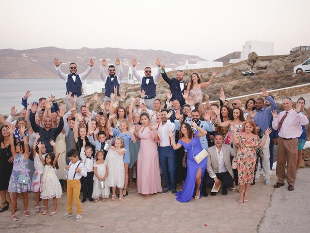 Hannah and Jad&apos;s Wedding in Mykonos, Greece 45