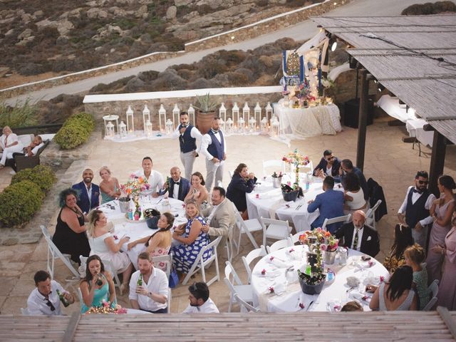 Hannah and Jad&apos;s Wedding in Mykonos, Greece 46