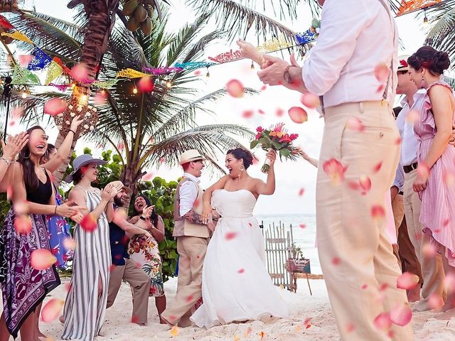 Mike and Brooke's Wedding in Tulum, Mexico 15