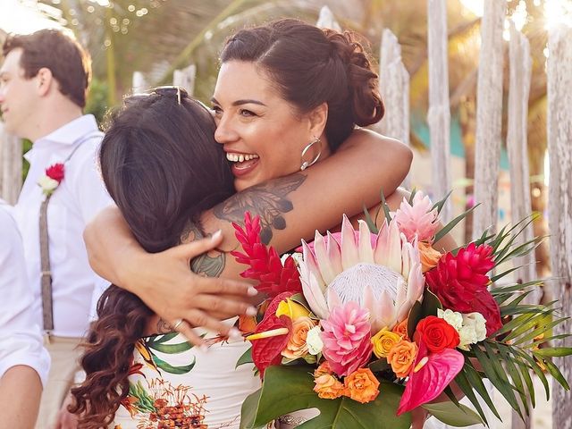 Mike and Brooke's Wedding in Tulum, Mexico 26