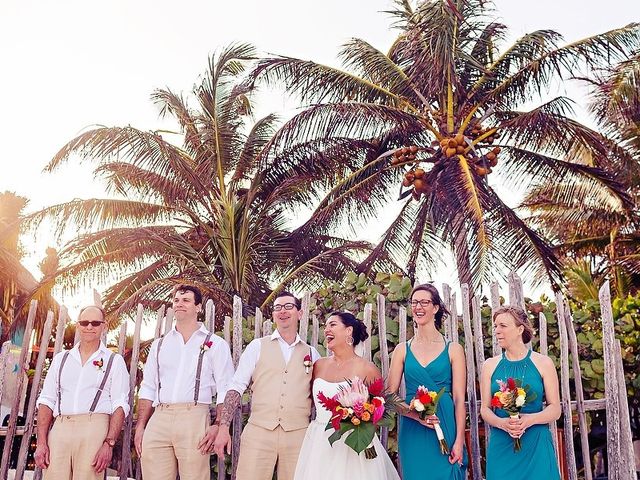 Mike and Brooke's Wedding in Tulum, Mexico 27