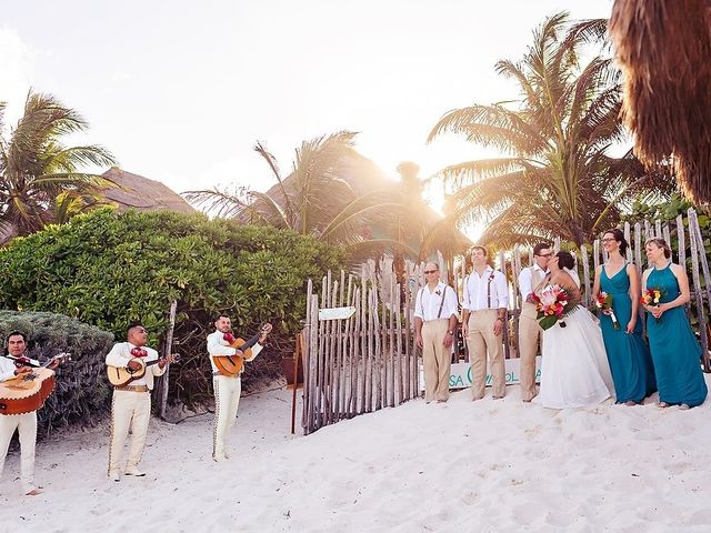 Mike and Brooke's Wedding in Tulum, Mexico 28