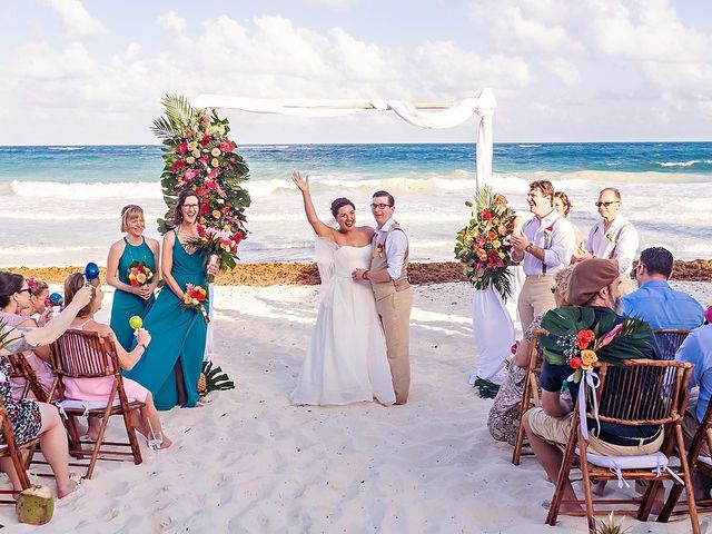 Mike and Brooke's Wedding in Tulum, Mexico 29