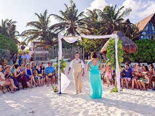 Mike and Brooke's Wedding in Tulum, Mexico 40