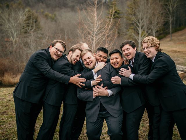 Charlie and Claire&apos;s Wedding in Boone, North Carolina 14